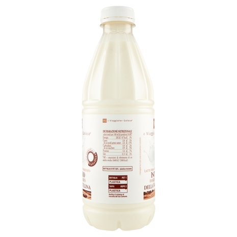 Latte Fresco Pastorizzato Intero Alta Qualità, 1 L